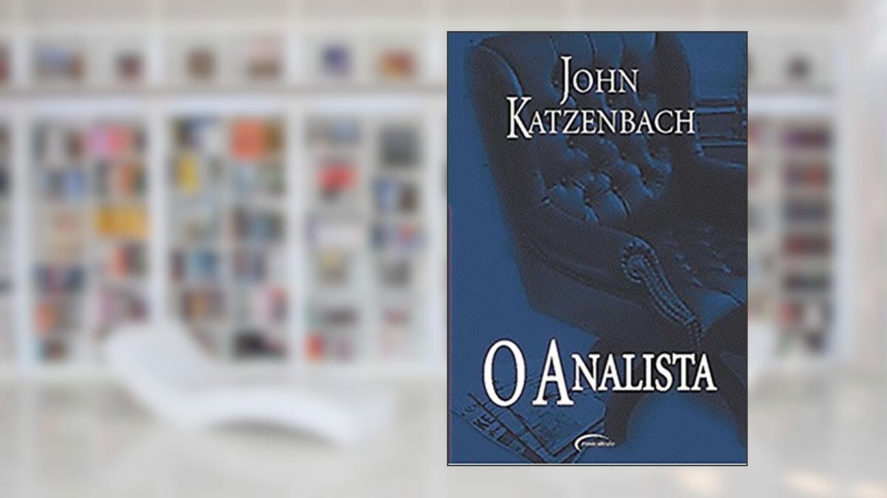 Capa de O Analista, do autor John Katzenbach