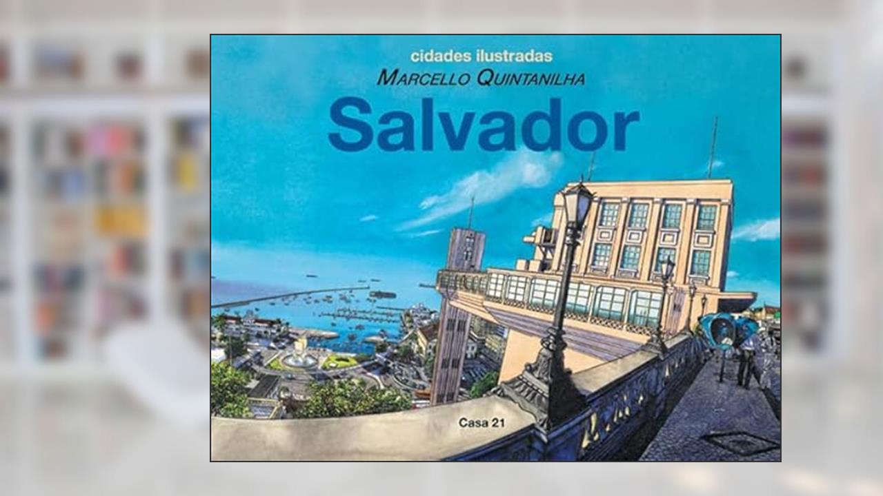 Capa de Salvador, do autor Marcello Quintanilha