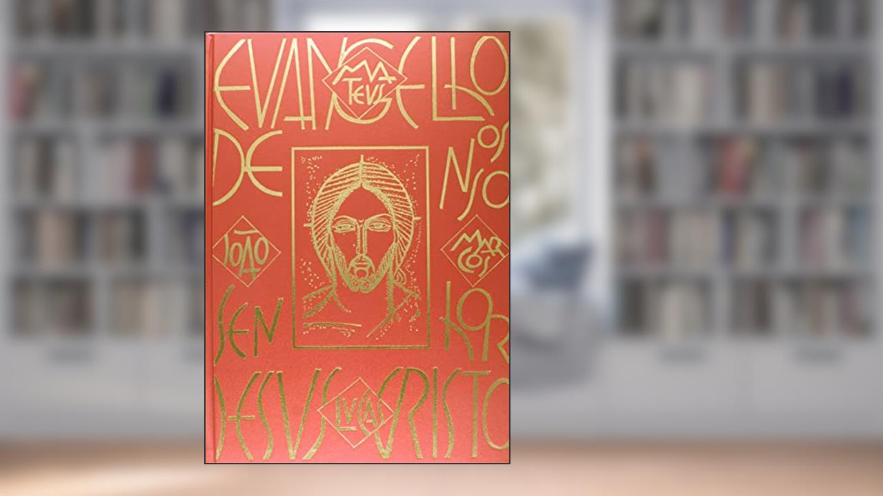 Capa de Evangeliário vermelho, do autor CNBB - Conferência Nacional dos Bispos do Brasil