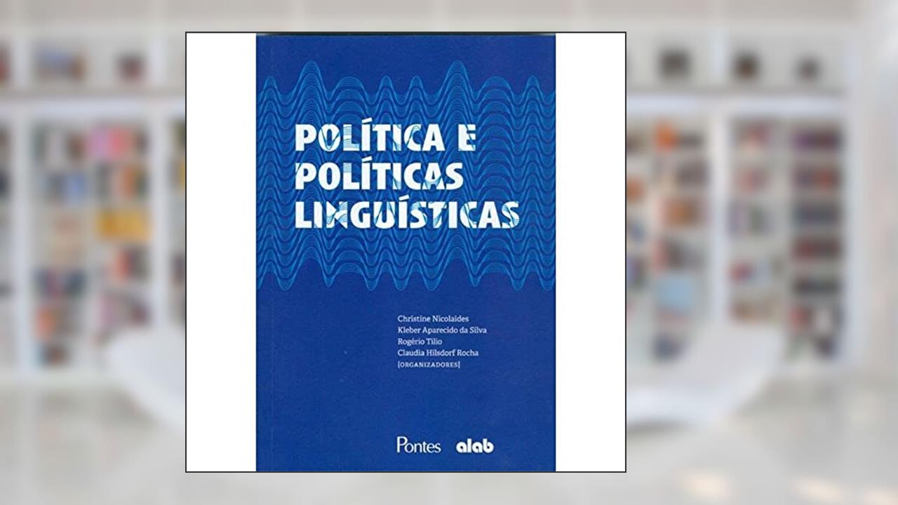 Capa de Política e Políticas Linguísticas, do autor Christiane Nicolaides
