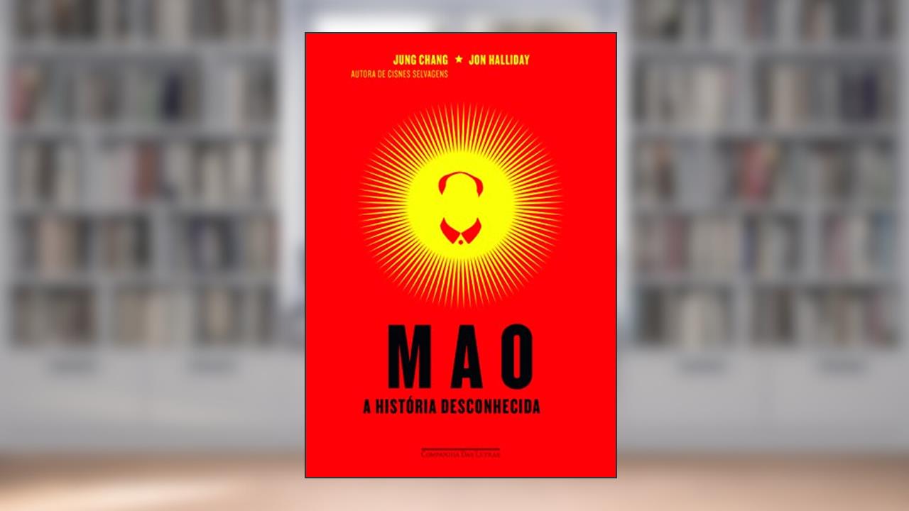 Capa de Mao, do autor Jung Chang; Jon Halliday