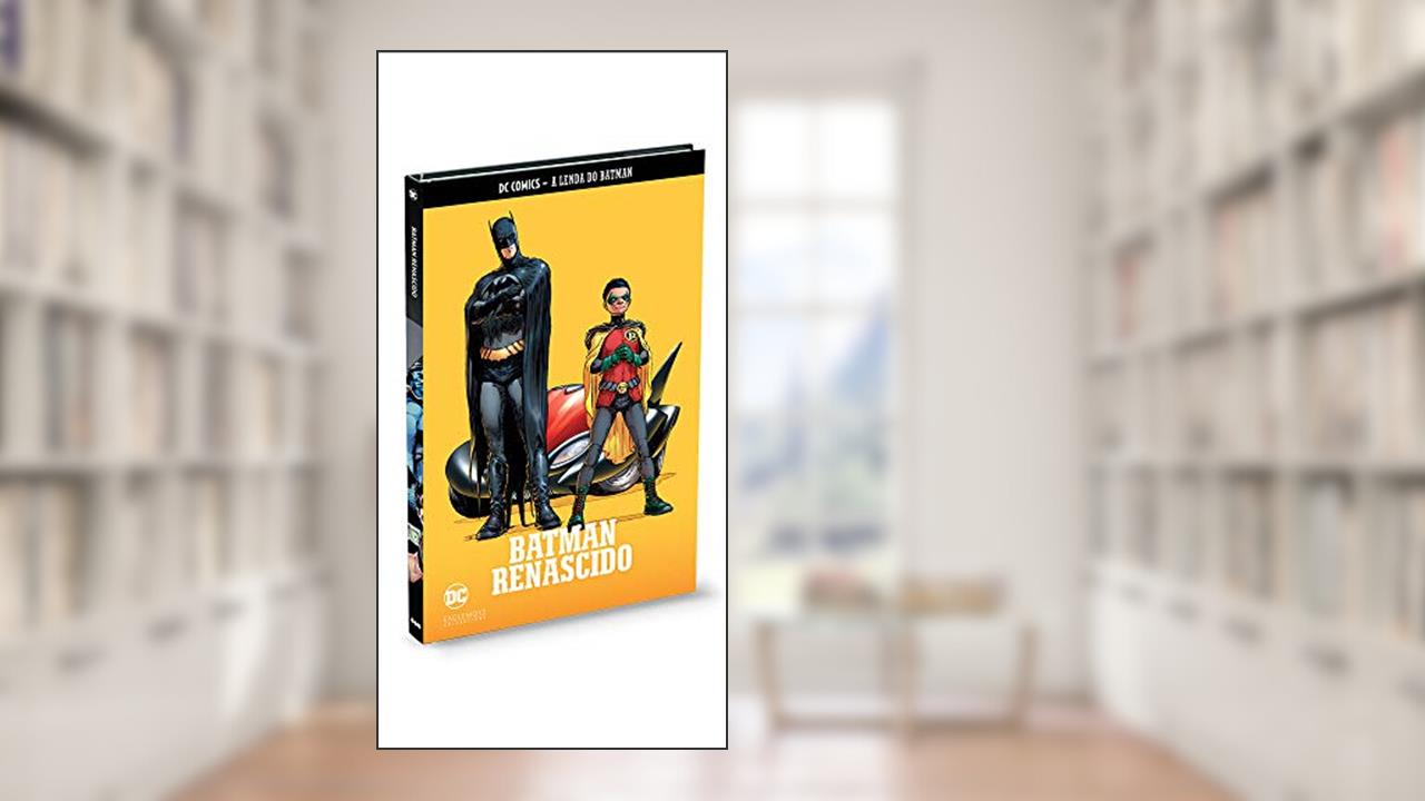 Capa de Batman Renascido - Coleção Lendas do Batman, do autor Vários Autores