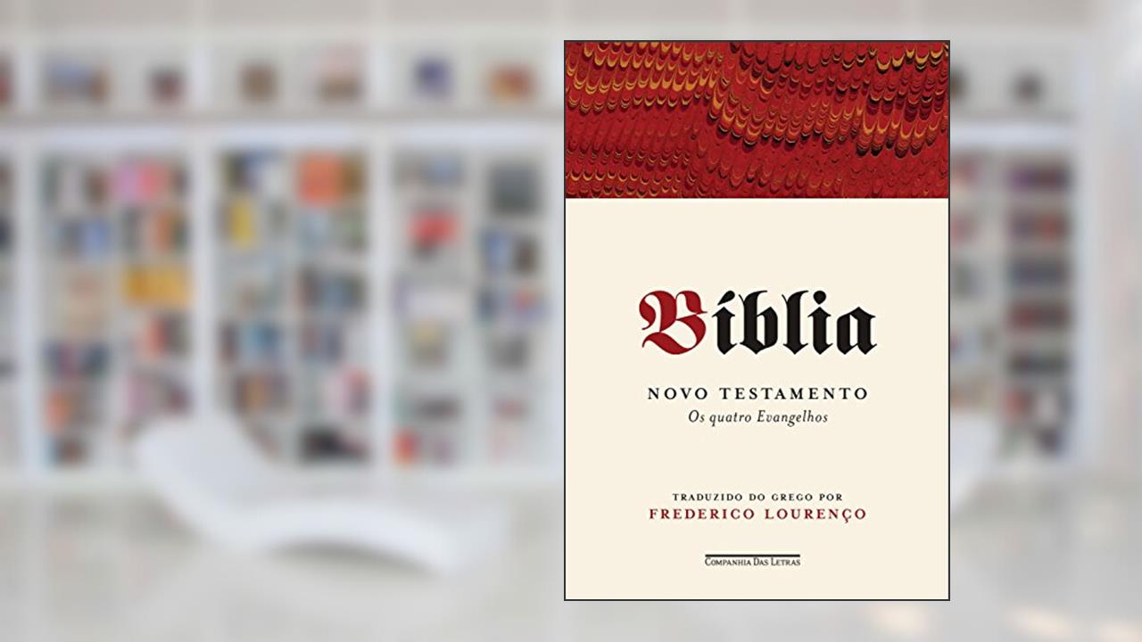 Capa de Bíblia - Volume I: Novo testamento - Os quatro evangelhos, do autor Vários autores