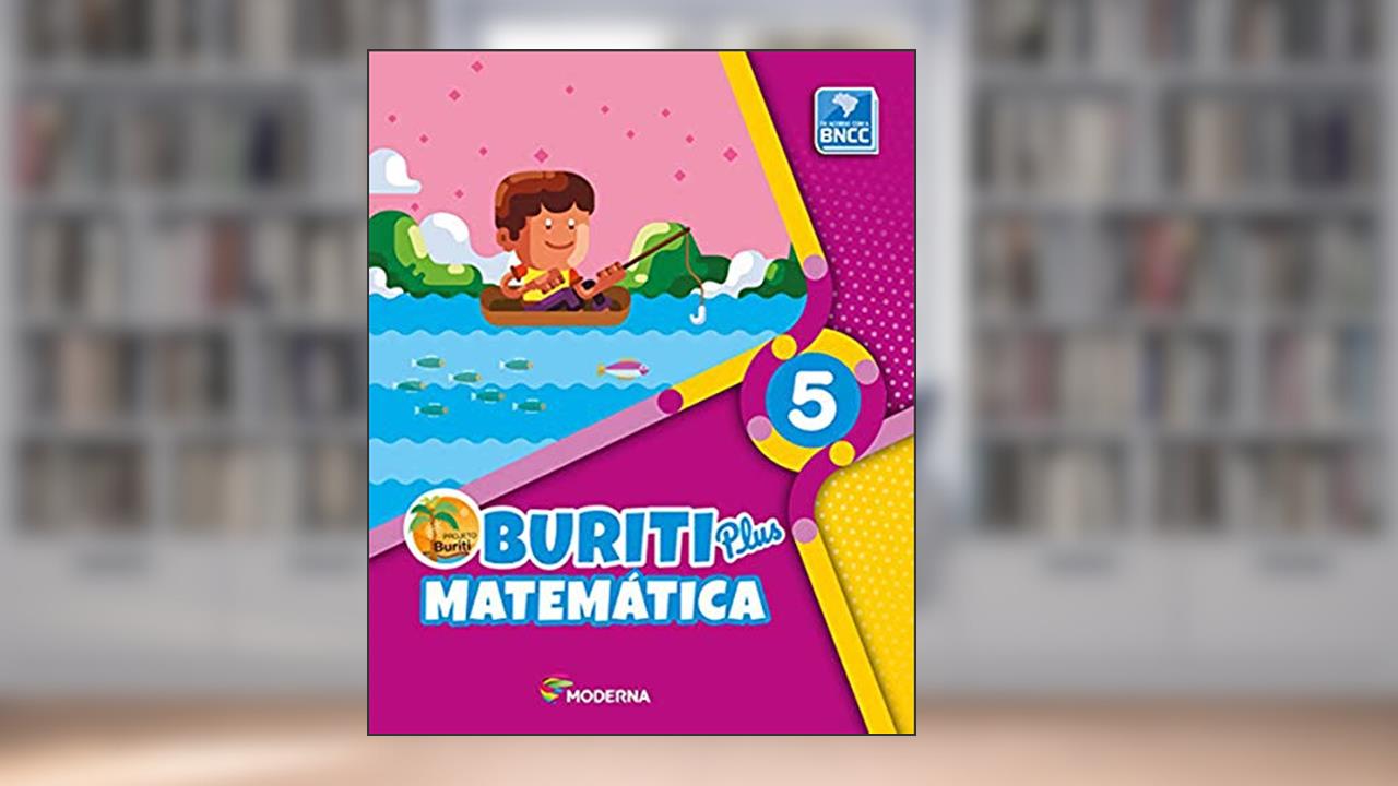 Capa de Buriti Plus - Matemática - 5º ano, do autor Vários