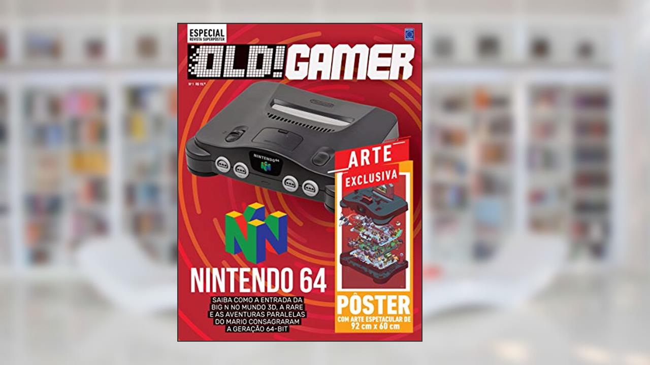 Capa de Superpôster OLD!Gamer - Nintendo 64, do autor EDITORA EUROPA