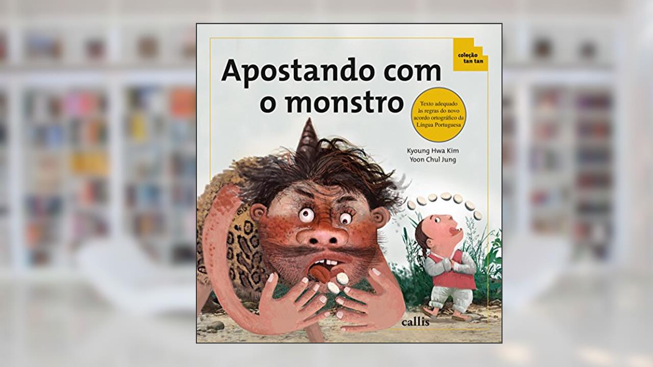 Capa de Apostando com o Monstro, do autor Kyung Hwa Kim