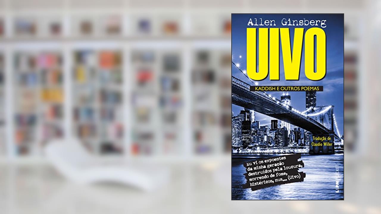 Capa de Uivo, do autor Allen Ginsberg