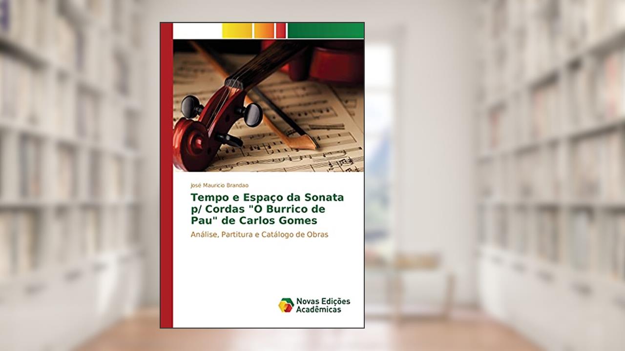 Capa de Tempo e Espaço da Sonata p/ Cordas 