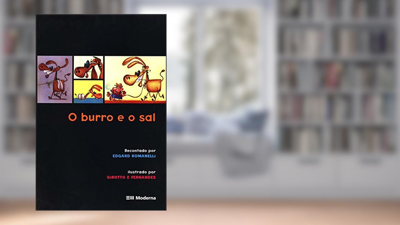 Capa de O Burro e o Sal, do autor Edgard Jose Romanelli