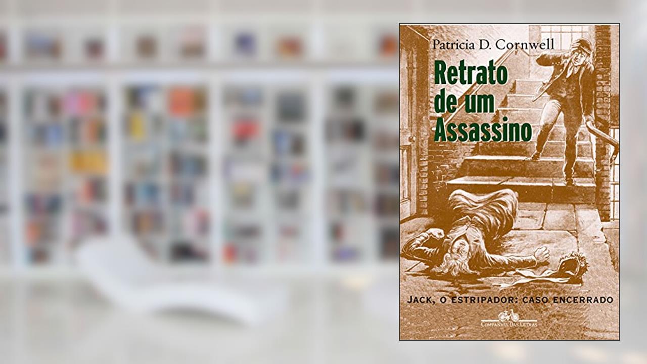 Capa de Retrato de um assassino, do autor Patricia Cornwell