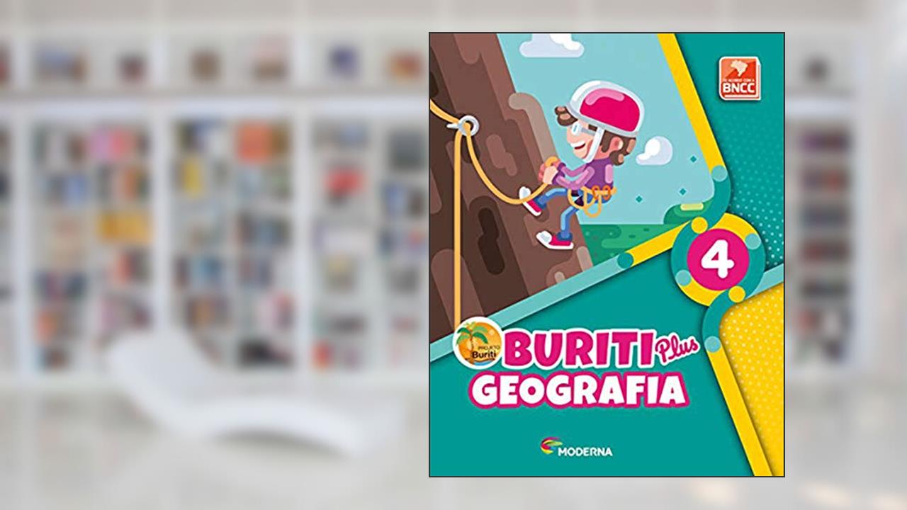 Capa de Buriti Plus - Geografia - 4º ano, do autor Vários