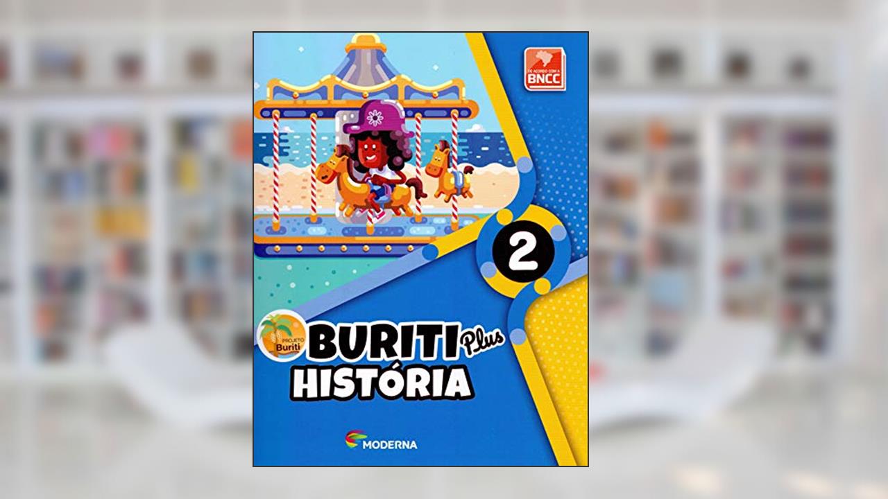 Capa de Buriti Plus - História - 2º ano - Caderno de Atividades, do autor Vários
