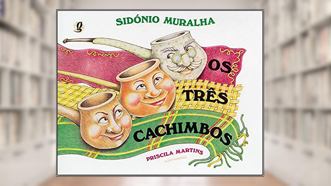 Capa de Os três cachimbos, do autor Sidónio Muralha