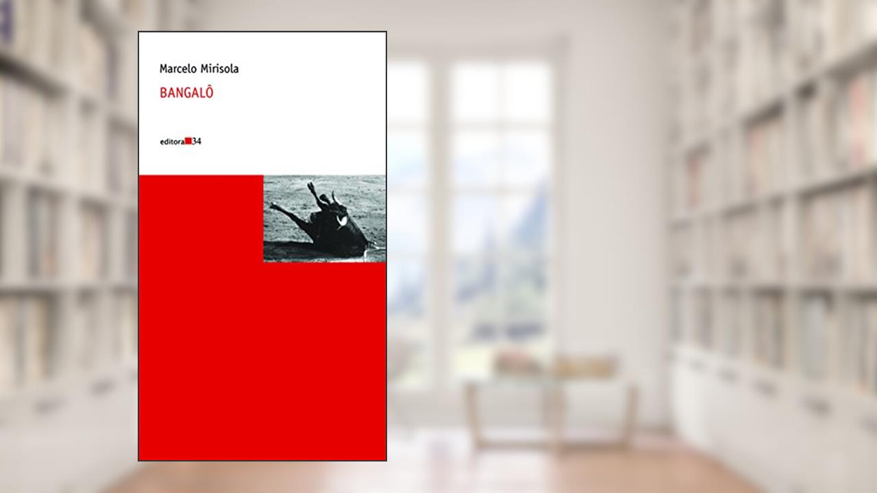Capa de Bangalô, de Marcelo Mirisola