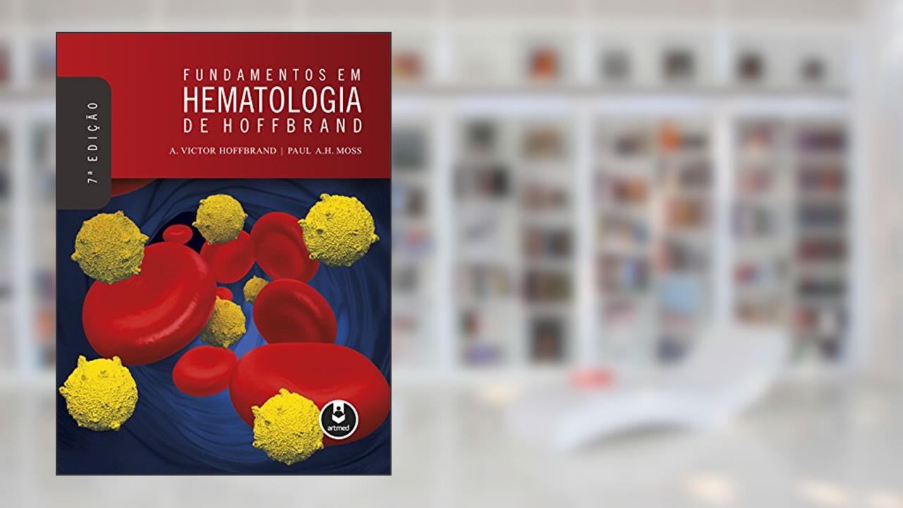 Capa de Fundamentos em Hematologia de Hoffbrand, do autor A. Victor Hoffbrand