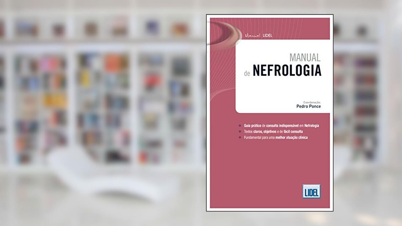 Capa de Manual De Nefrologia, do autor Pedro Ponce