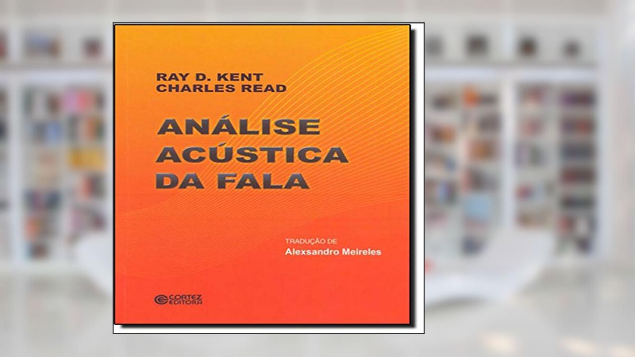 Capa de Análise acústica da fala, do autor Charles Read