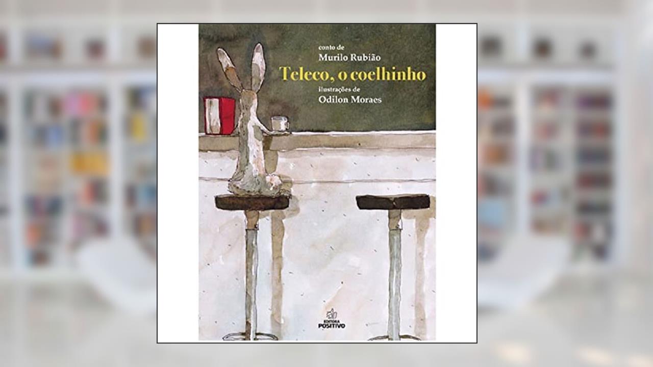 Capa de Teleco, o Coelhinho, do autor Murilo Rubião