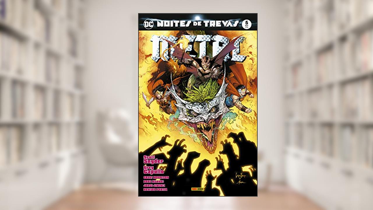 Capa de Noites de Trevas: Metal Vol. 5, do autor Scott Snyder