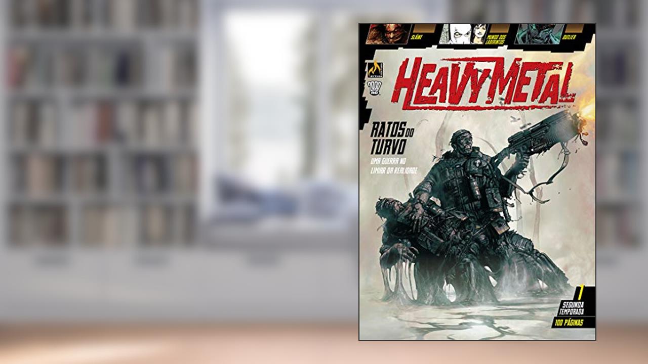 Capa de Heavy Metal 2º temporada - Episódio 1, do autor Pat Mills; Gordon Rennie; Steve Moore