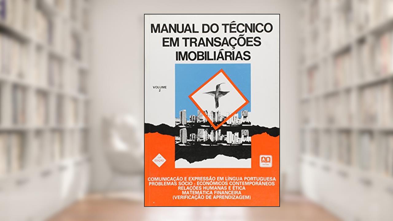 Capa de Manual do Técnico em Transações Imobiliárias - Volume 2, do autor Vários Autores