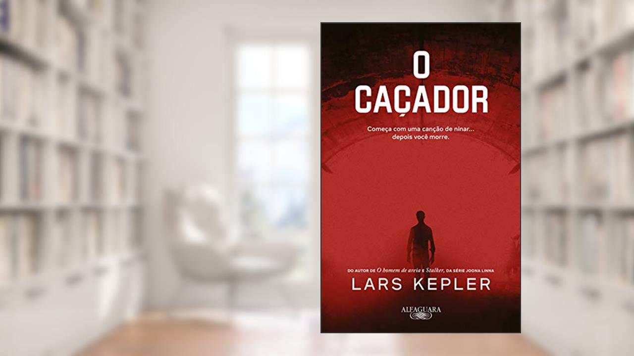 Capa de O caçador: Da série Joona Linna, do autor Lars Kepler