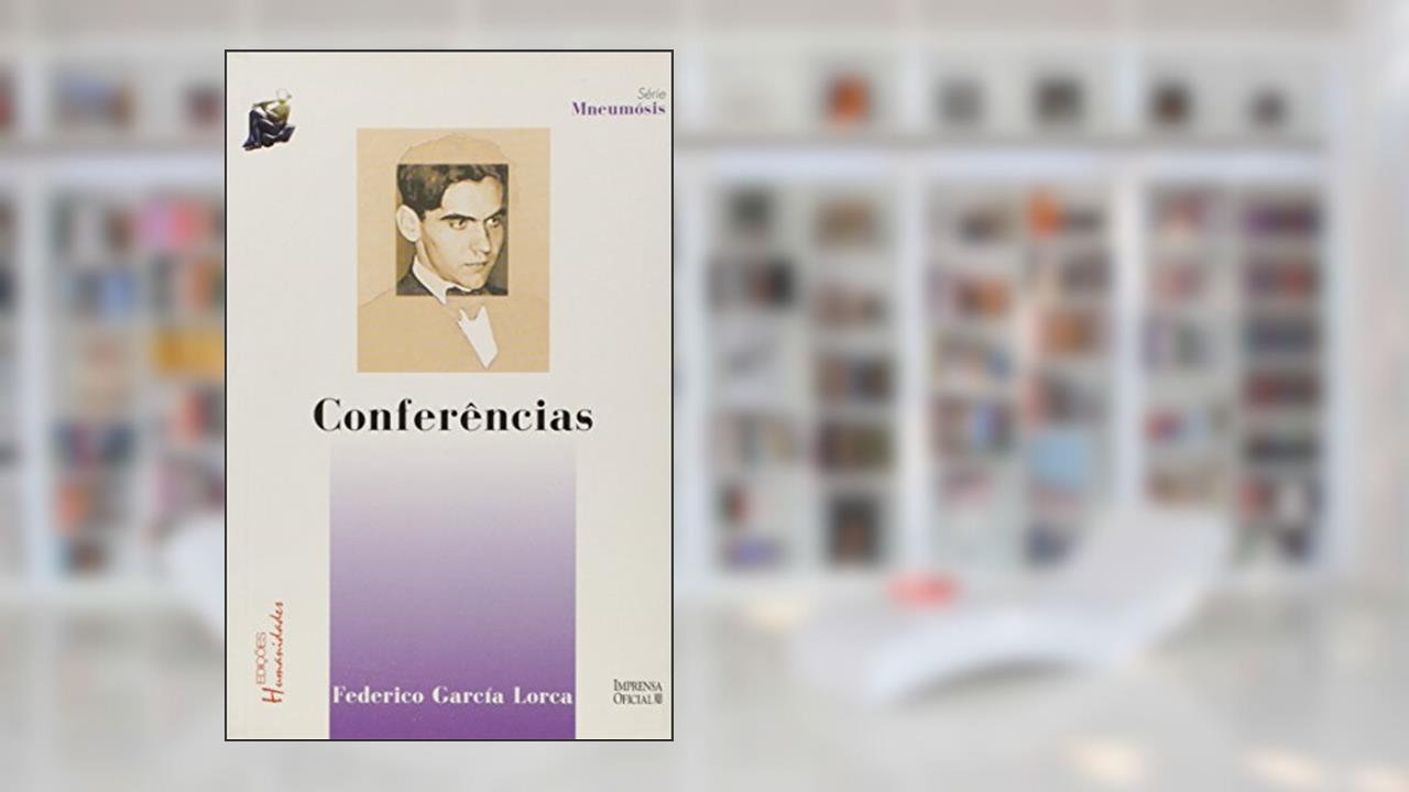 Capa de Conferências, do autor Federico García Lorca