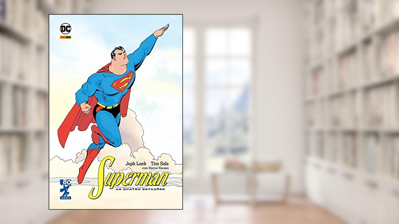 Capa de Superman: as Quatro Estações, do autor Jeph Loeb