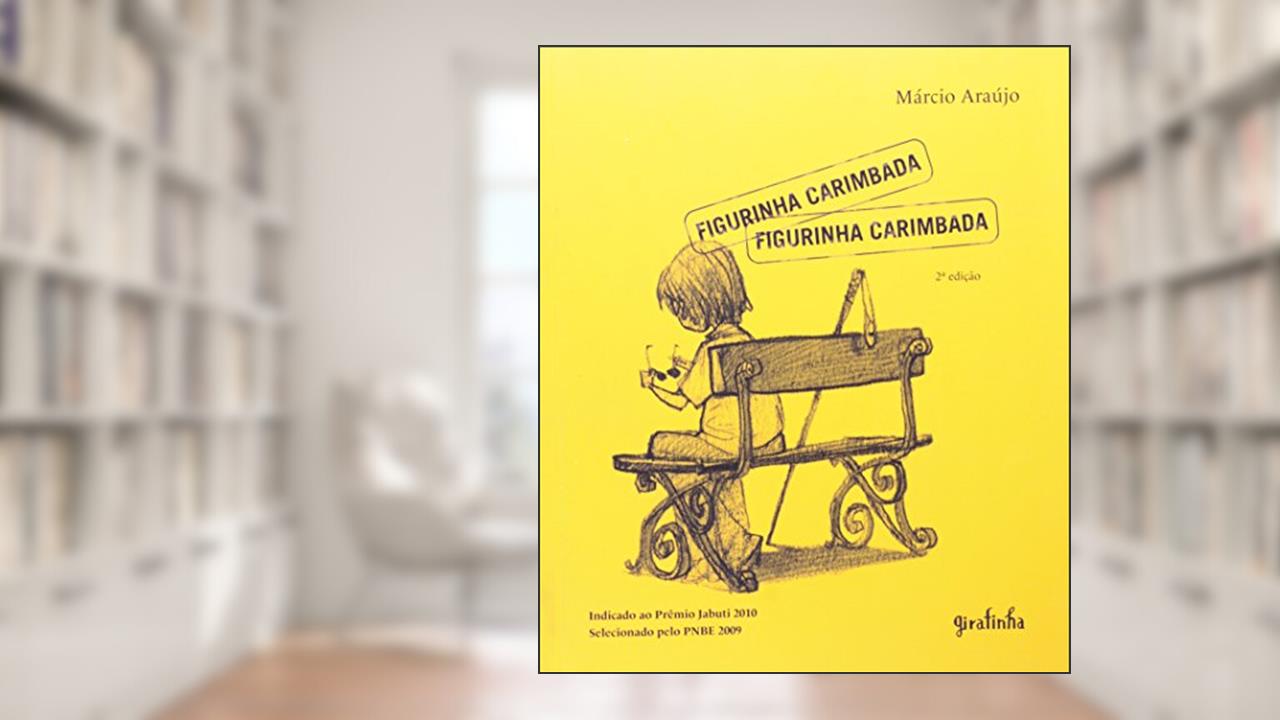 Capa de Figurinha Carimbada, do autor Marcio Araujo