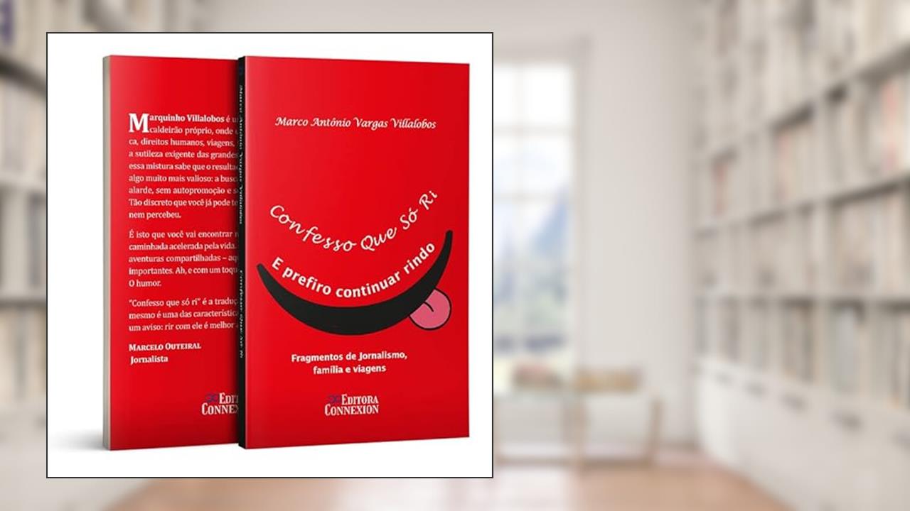 Capa de Confesso que só ri: Vol 1, do autor Livro.vc
