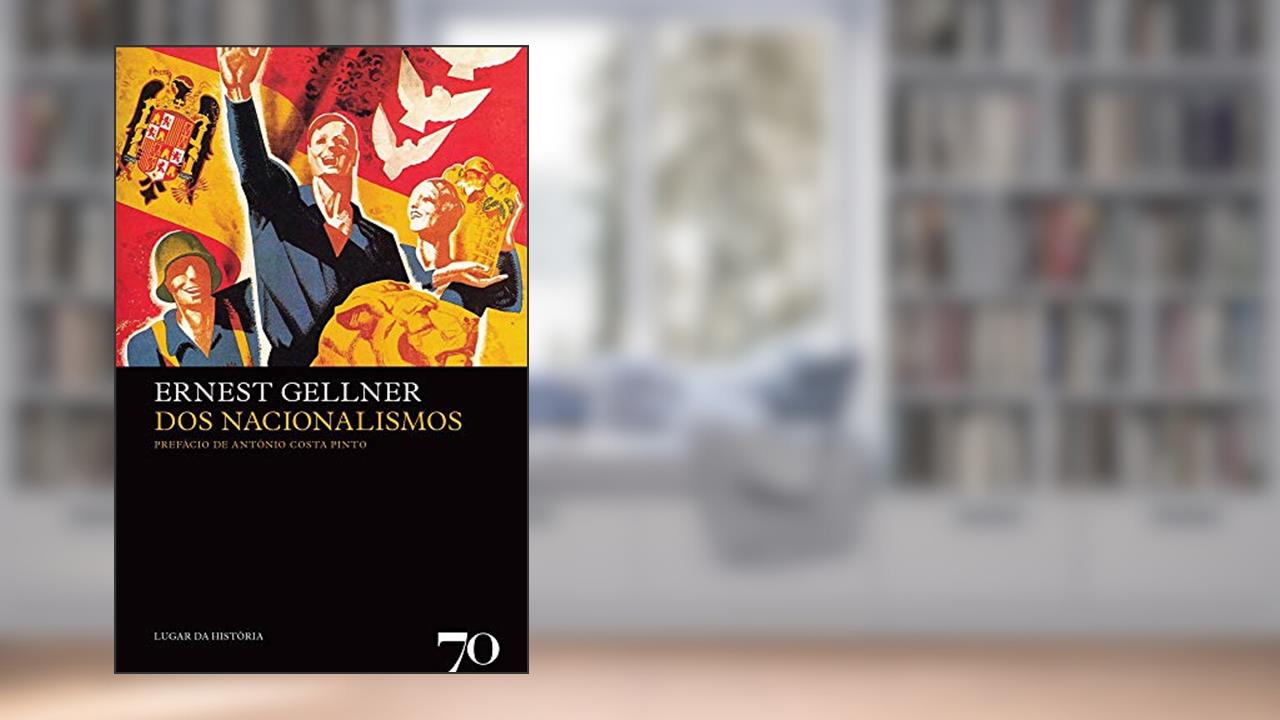 Capa de Dos Nacionalismos, do autor Ernest Gellner