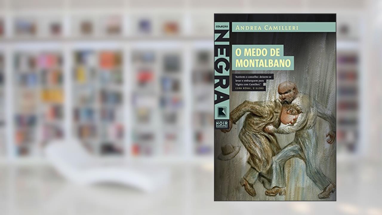 Capa de O Medo De Montalbano, do autor Andrea Camilleri
