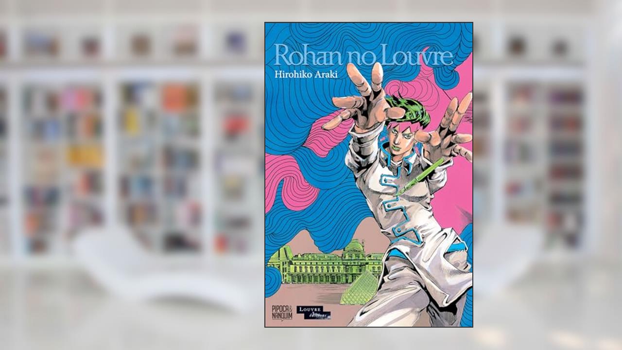 Capa de Rohan no Louvre (Mangá - Volume único), do autor Hirohiko Araki