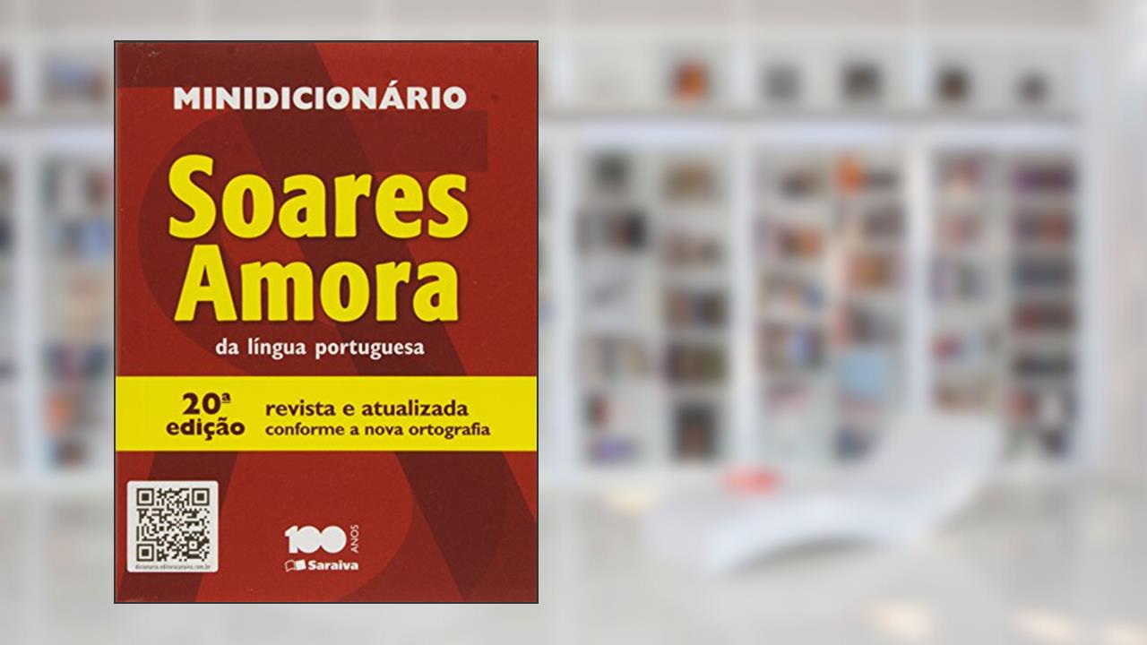 Capa de Minidicionário Soares Amora - 1º Ano, do autor Soares Amora
