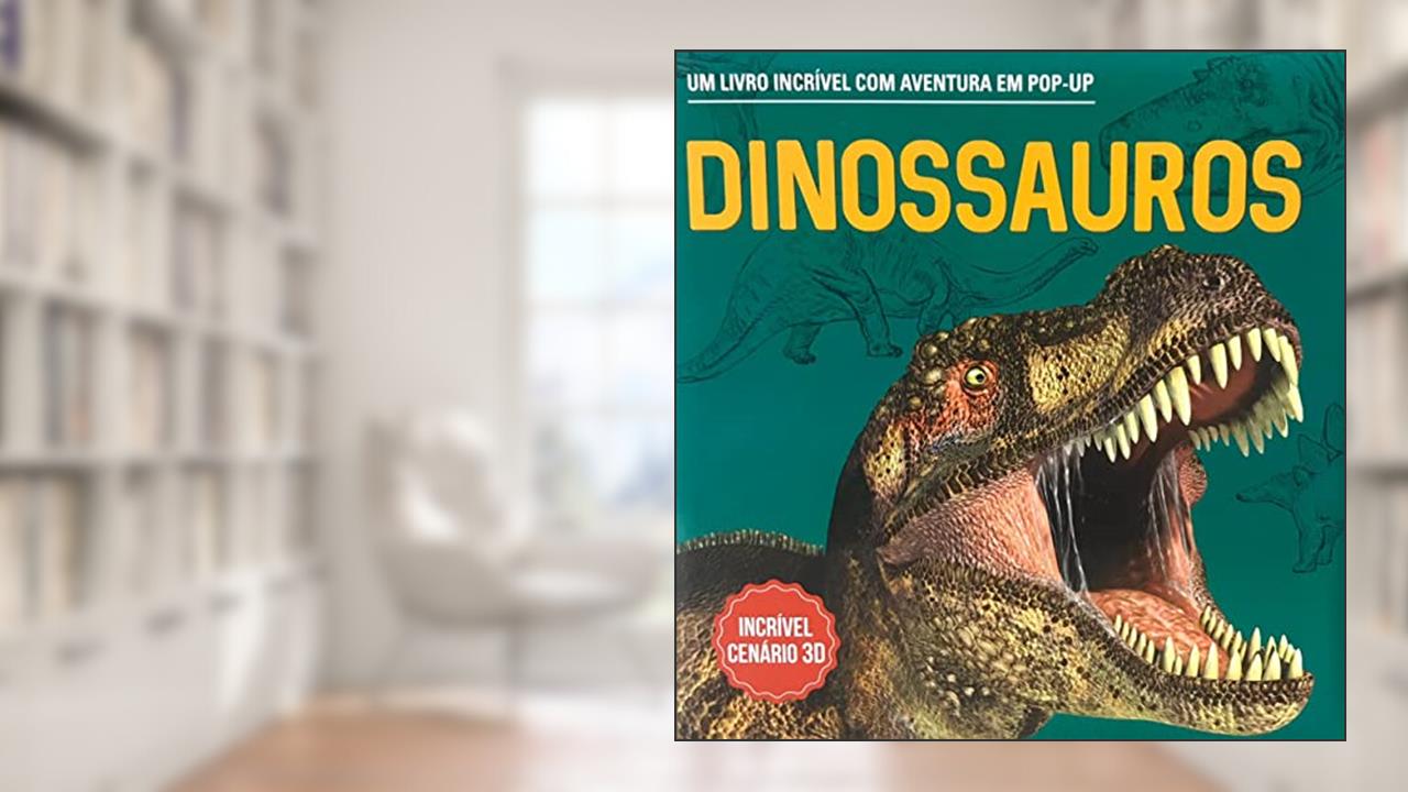 Capa de Dinossauro 3d: um Livro Incrível com Aventura em Pop-up, do autor Equipe Pae Editora