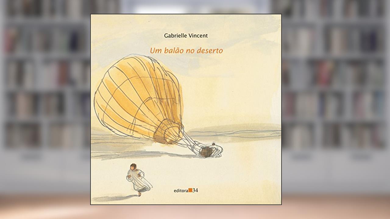 Capa de Um balão no deserto, do autor Carlos Henrique Soares Soares