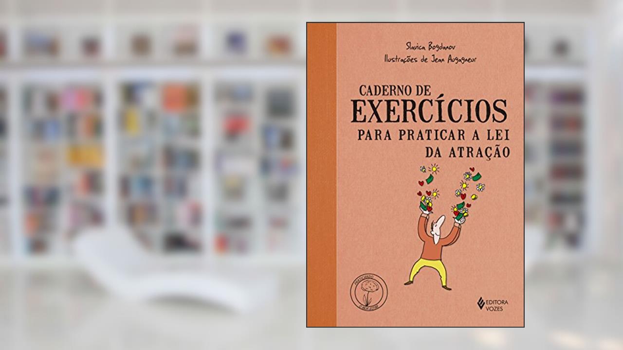 Capa de Caderno de exercícios para praticar a lei da atração, do autor Slavica Bogdanov