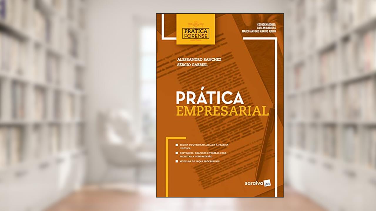Capa de Prática empresarial, do autor Sérgio Gabriel; Alessandro Sanchez