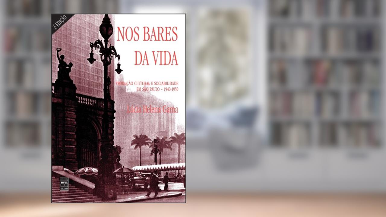 Capa de Nos Bares Da Vida, do autor Lúcia Gama