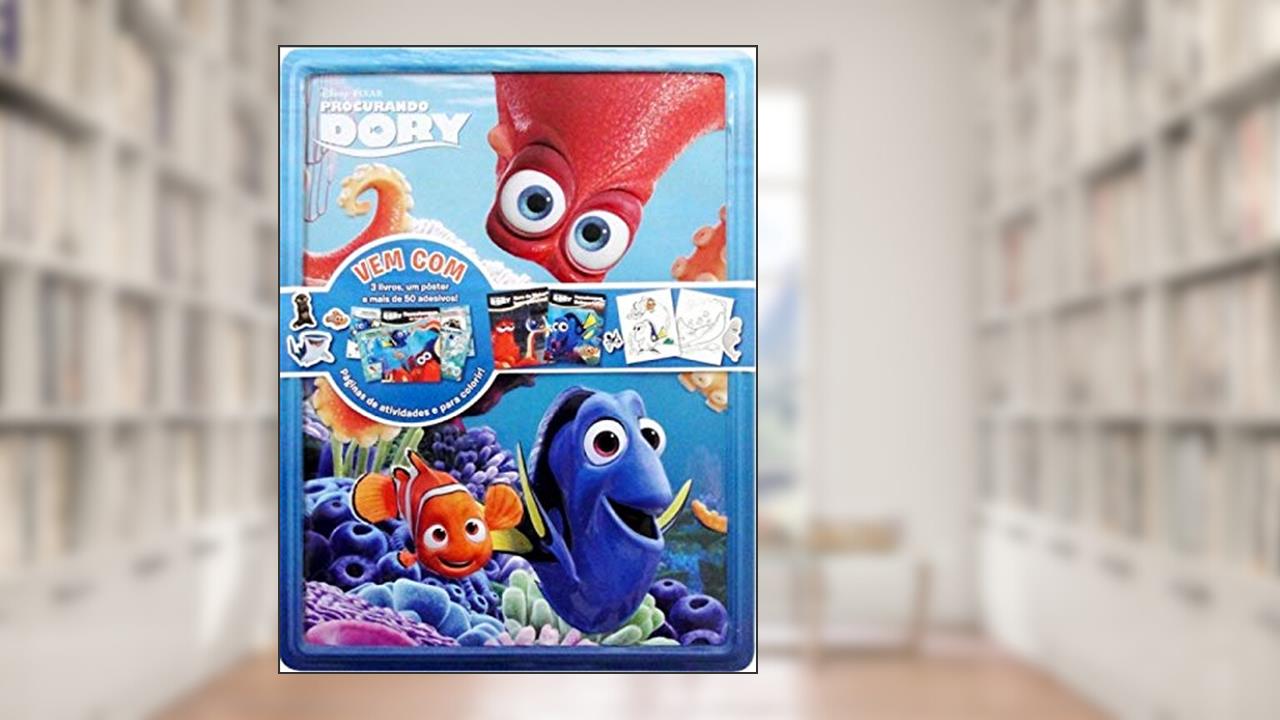 Capa de DISNEY LATINHA FELIZ - PROCURANDO DORY, do autor DISNEY - THE WALT DISNEY COMPANY