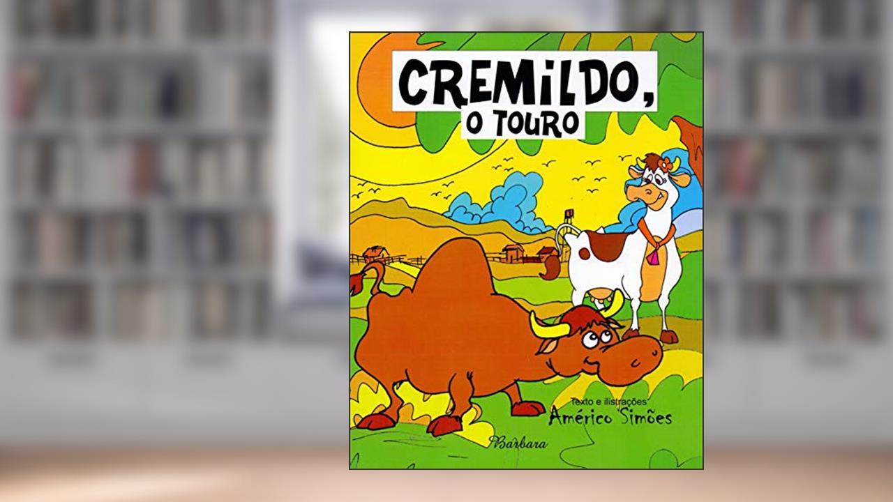 Capa de O Cremildo. Touro, do autor Americo Simoes