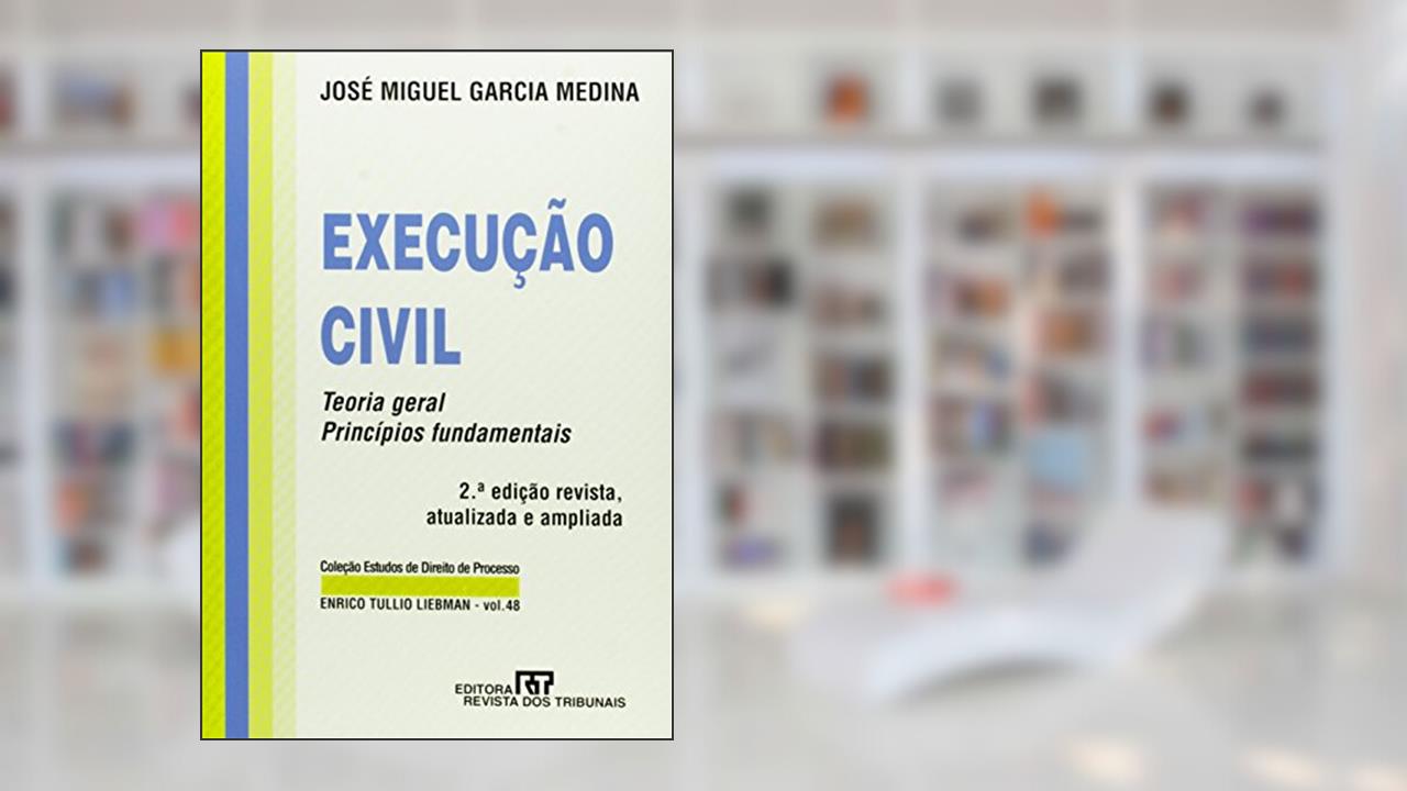 Capa de Execução Civil, do autor Cremilda Medina