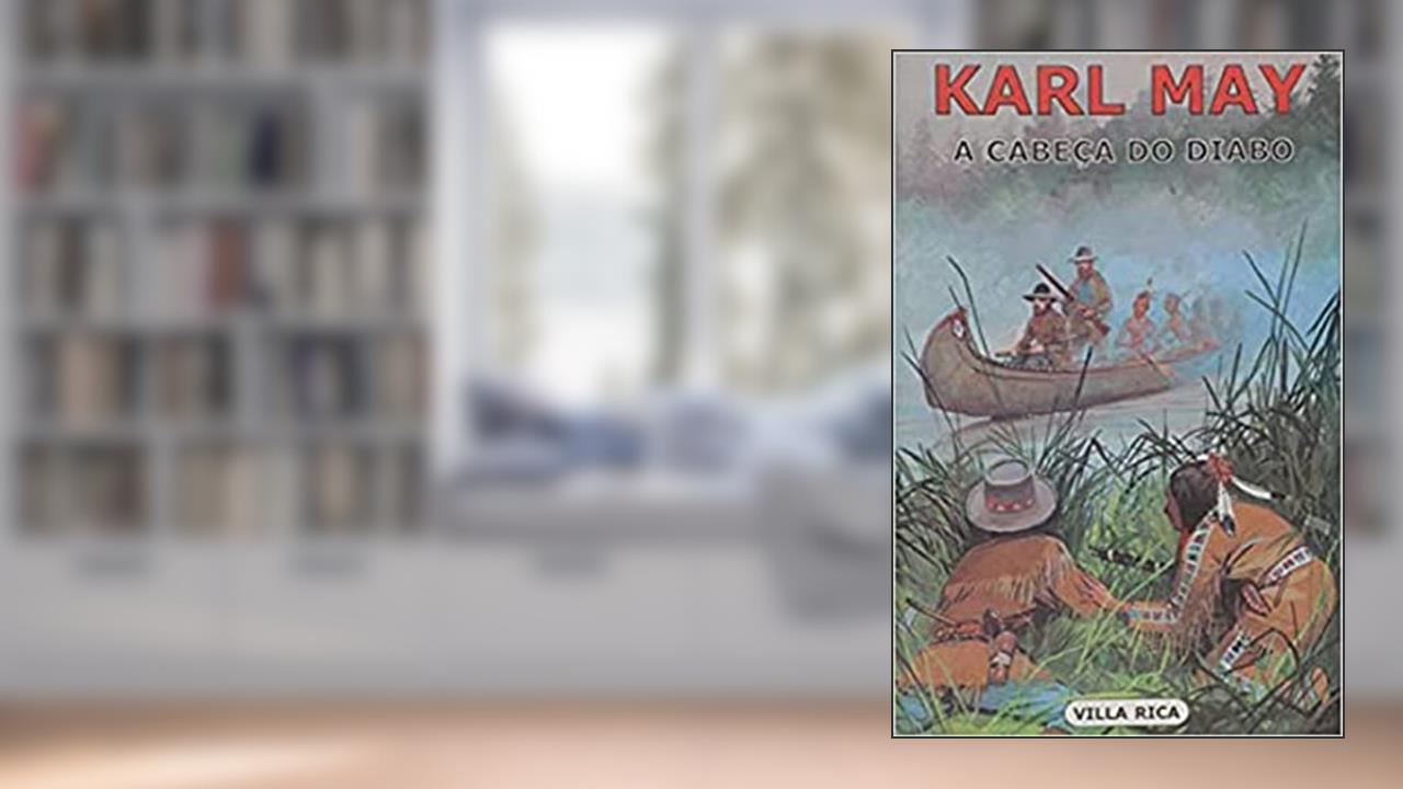 Capa de A Cabeça do Diabo: Volume 2, do autor Karl May