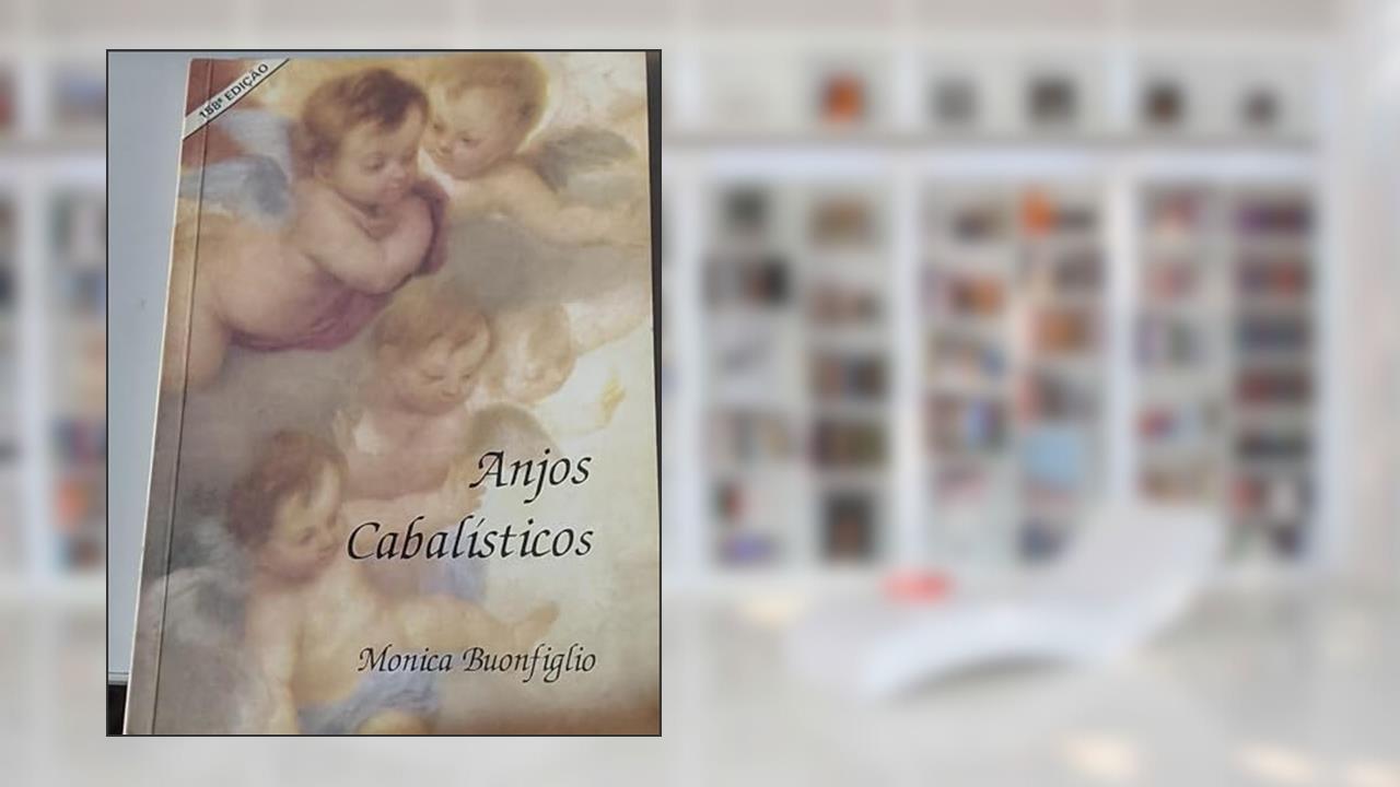 Capa de Anjos Cabalísticos, do autor Monica Buonfiglio