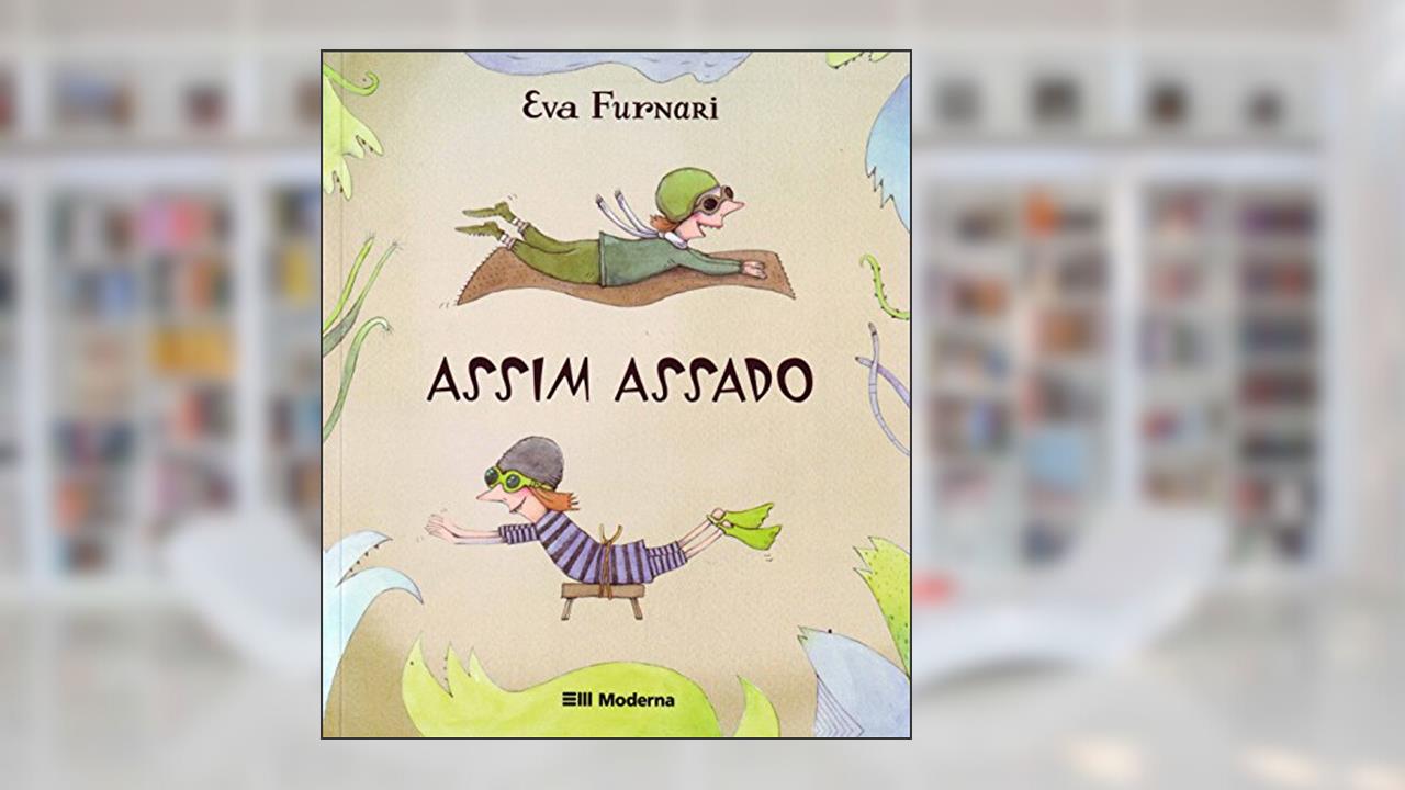 Capa de Assim assado, do autor Eva Furnari