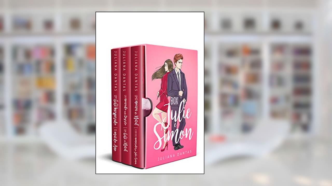 Capa de Box Julie & Simon, do autor Juliana Dantas