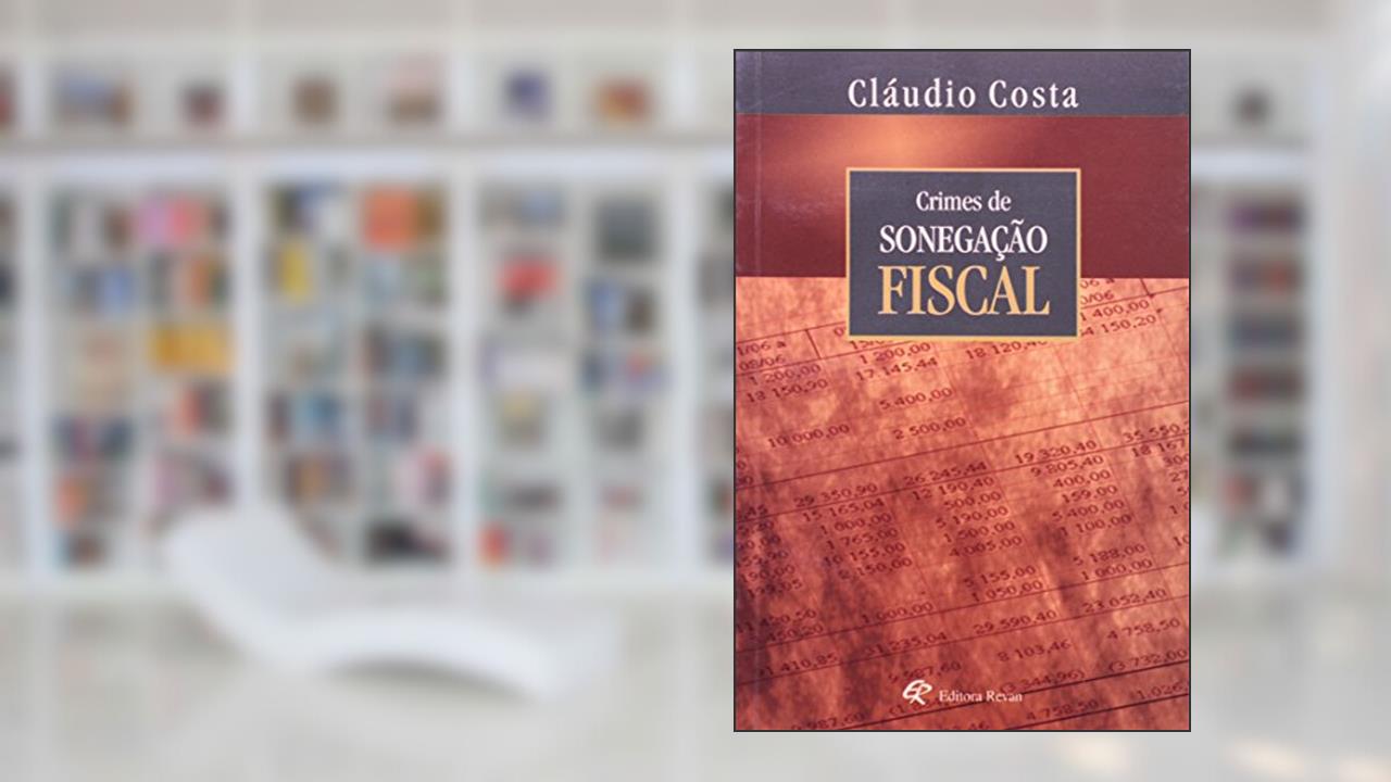 Capa de Crimes de Sonegacao Final - 1, do autor Costa