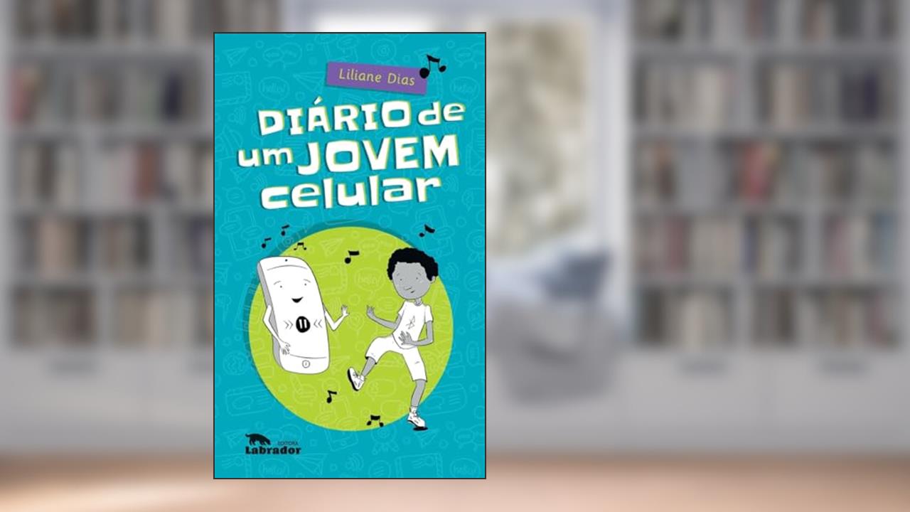 Capa de Diário de um jovem celular, do autor Liliane Dias