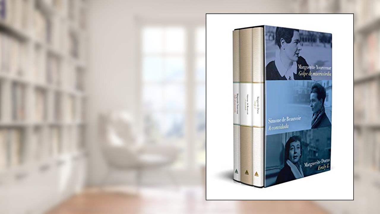 Capa de Box - Grandes escritoras da literatura francesa, do autor Simone de Beauvoir; Marguerite Duras; Marguerite Yourcenar