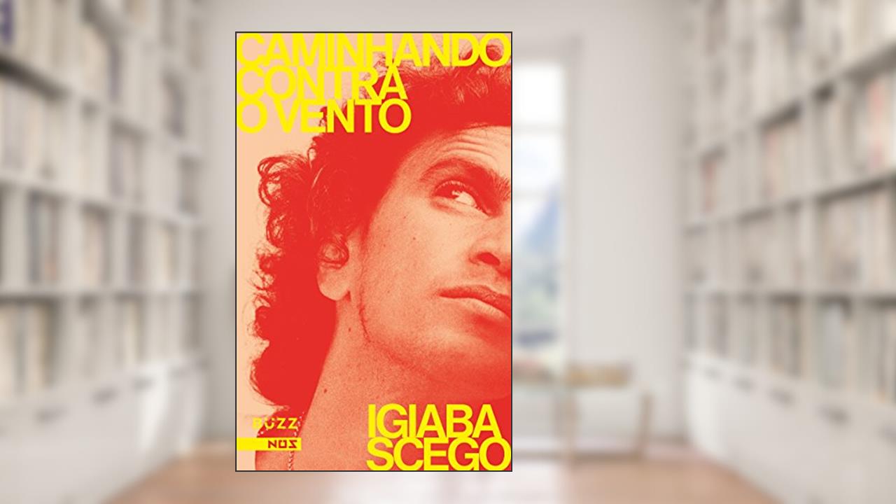 Capa de Caminhando contra o vento, do autor Igiaba Scego